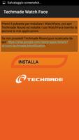 Techmade Watch Face captura de pantalla 1