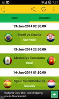 World Cup Soccer 2014 Brazil capture d'écran 2