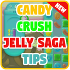 Candy Crush Jelly Saga Tips أيقونة