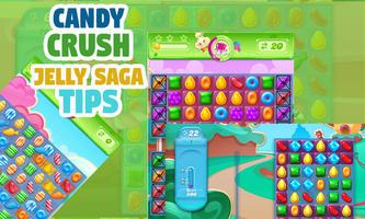 Poster Candy Crush Jelly Saga Tips