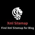 Find Xml Sitemap for Blog