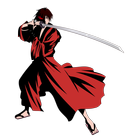 Teknik pedang samurai ikon