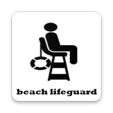 Beach lifeguard icône