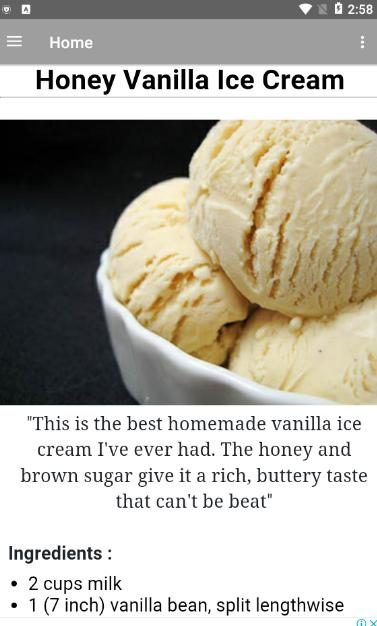 Classic Vanilla Ice Cream Recipes For Android Apk Download - vanilla ice cream roblox