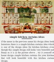 Kitchen Curtain Design capture d'écran 1