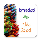 Public School Vs Home Schooling icône