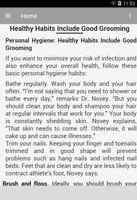 Personal Hygiene Screenshot 2