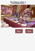 برنامه‌نما Wedding Table Decorations Ideas عکس از صفحه