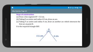 برنامه‌نما CBSE Class 7 Maths Solutions عکس از صفحه
