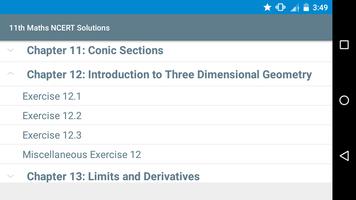 11th Maths NCERT Solutions स्क्रीनशॉट 1