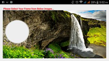 Free Waterfall Photo Frames capture d'écran 2