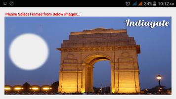 India Famous Place Photo Frame تصوير الشاشة 3
