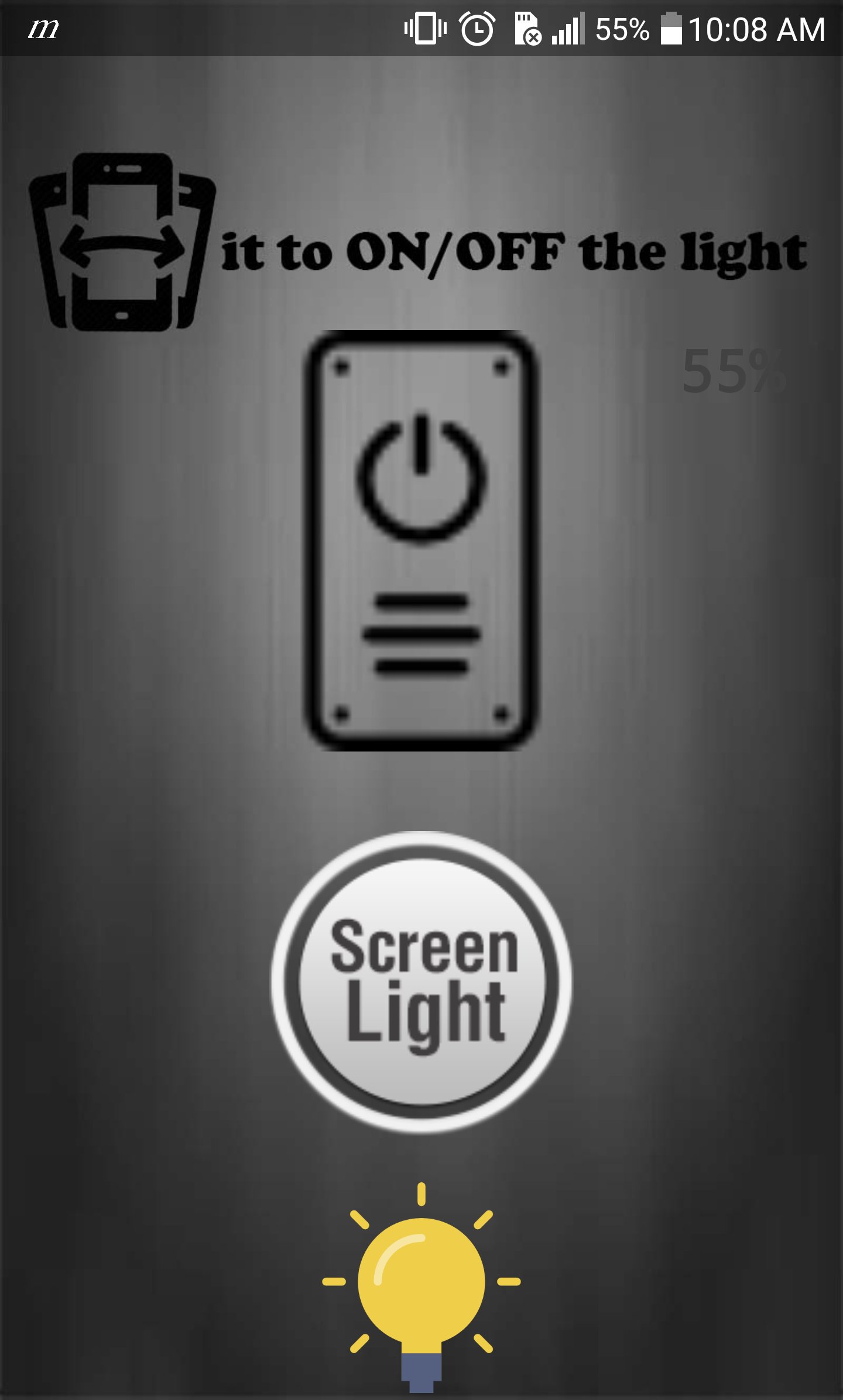 Android용 Flash Light On shake APK 다운로드