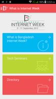 Bangladesh Internet Week poster