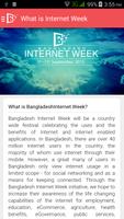 Bangladesh Internet Week capture d'écran 3