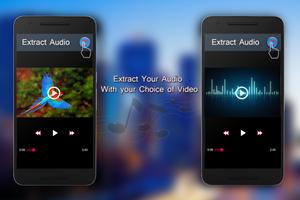 Video to Audio Extractor Affiche