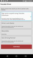 YooCabs Driver capture d'écran 1