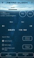 Astro Clock Pro (planet hours) captura de pantalla 2