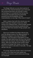Magic Minute تصوير الشاشة 2