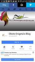 Okoto Enigmas Blog スクリーンショット 1