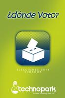 Elecciones 2014 Ecuador Plakat