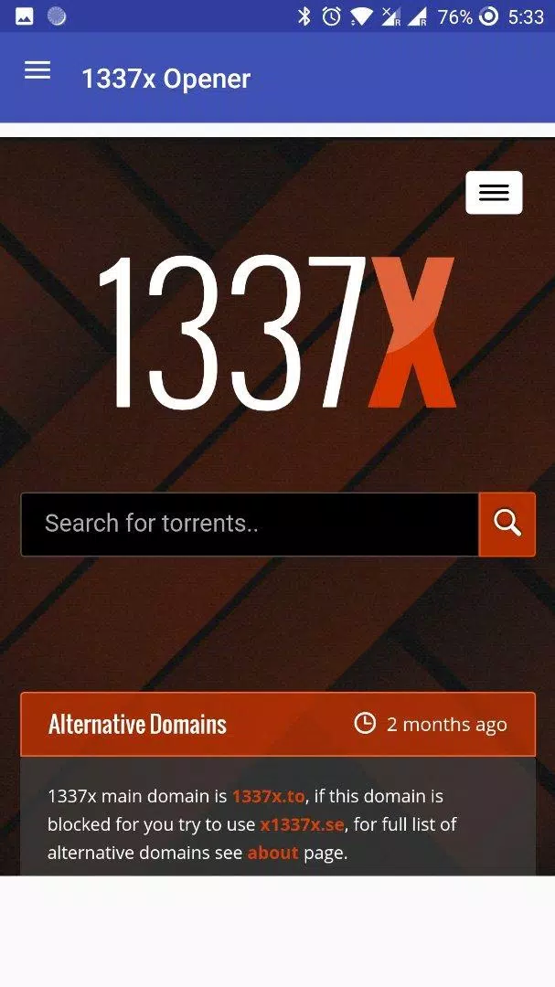 1337x Site Opener APK for Android Download