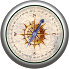 Qibla Richtung Compass Zeichen