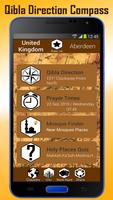 Qibla Direction Compass Poster
