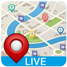 Live street view - Satellite map global navigation アイコン