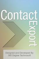 Contacts Backup & Export Affiche