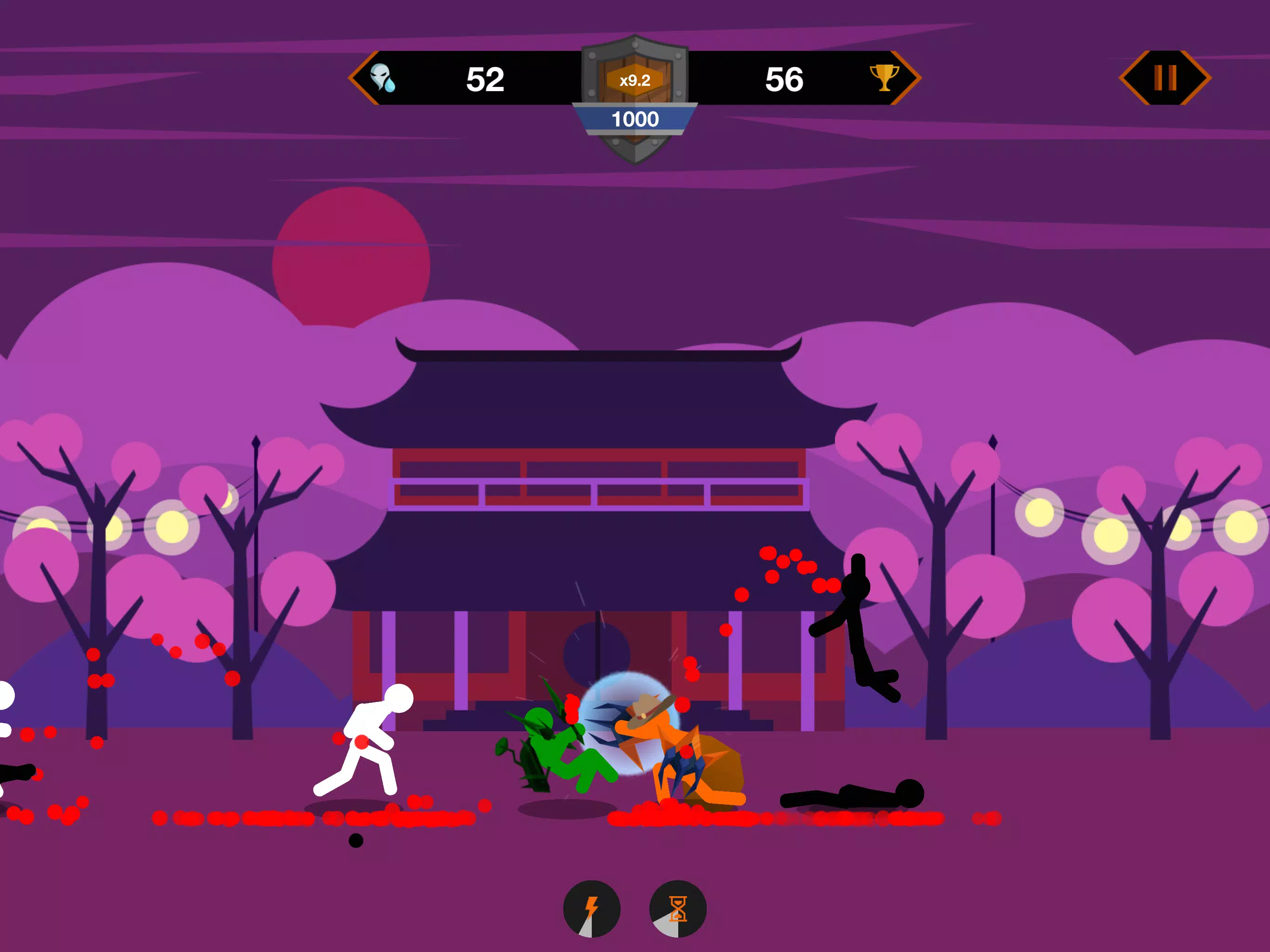 Stick Fight 2 (by TNSoftware) - action game for android - gameplay. 