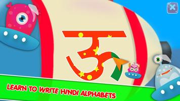 Hindi Alphabet Teacher Affiche