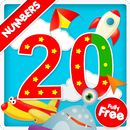 Numbers 123: write 1 to 20 kids tracing APK