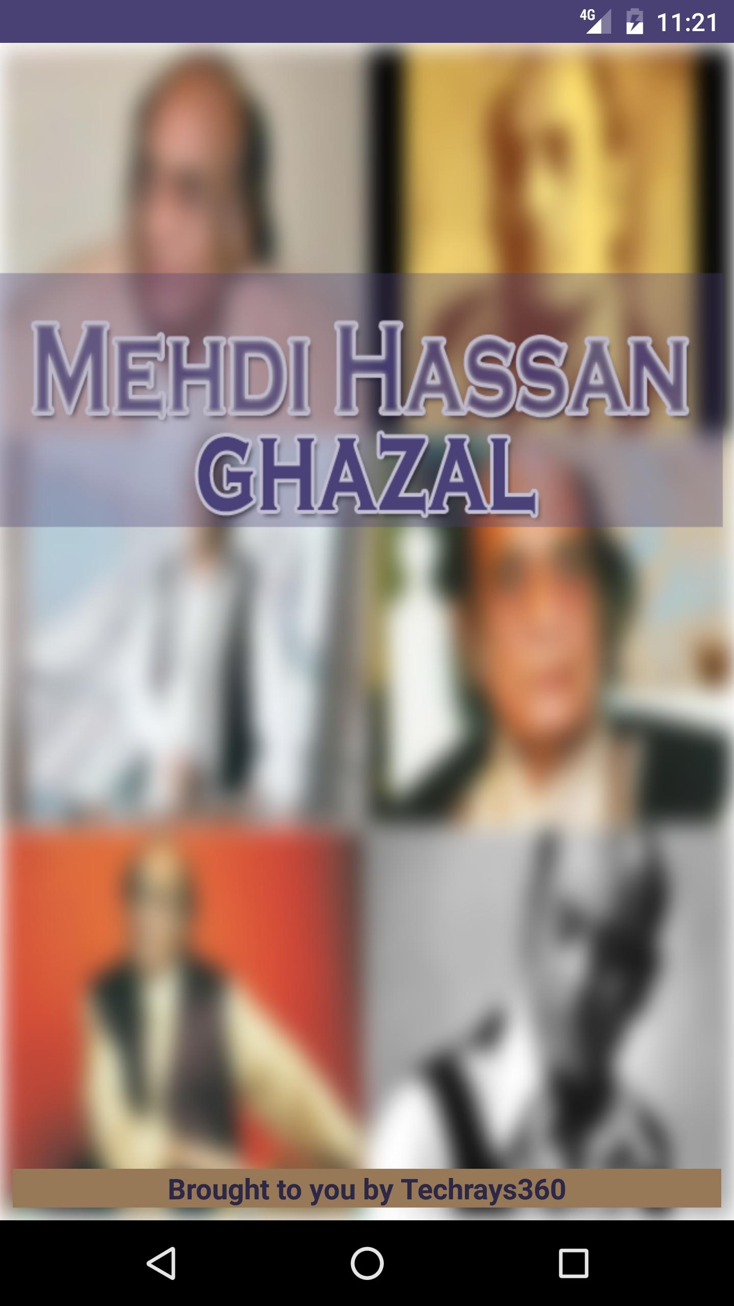 Mehdi Hassan Gazals For Android Apk Download