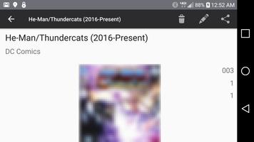 Comic Book Tracker capture d'écran 3