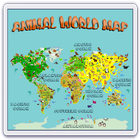 Animal World Map 6 -12 years 图标