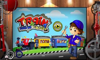 Train Engine Factory: Builder & Maker Game Ekran Görüntüsü 3
