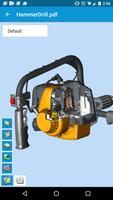 3D PDF Reader الملصق