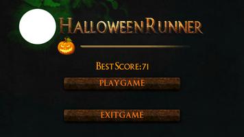 Halloween Runner постер