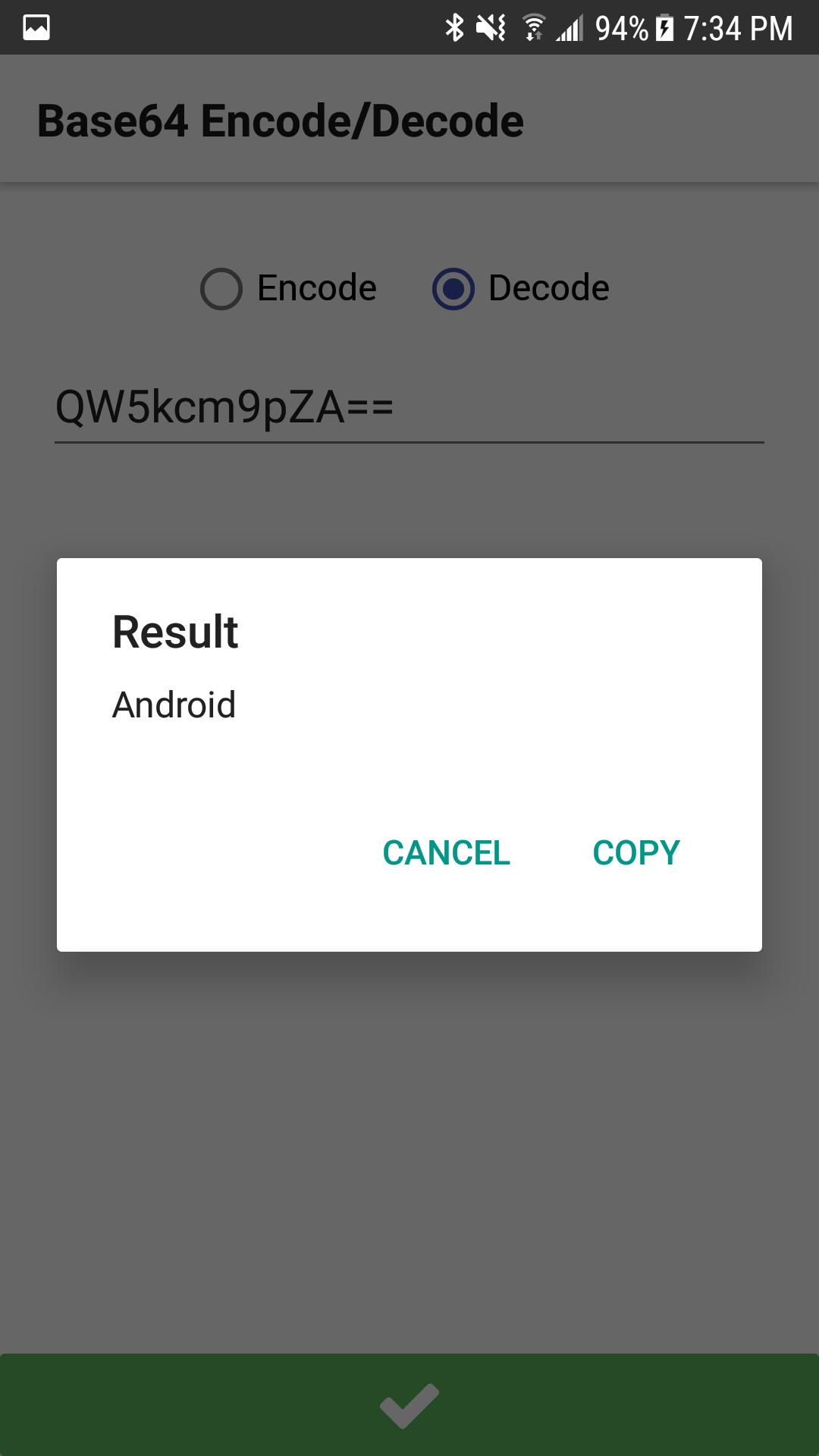 Base64 encode. Base64 encoding. Twinplex Decoder for Android.
