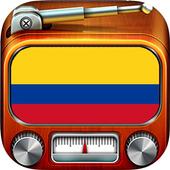 Emisoras Radio Colombia Gratis icon