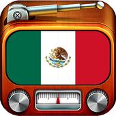 Emisoras Radio Mexico Gratis icon