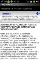 برنامه‌نما COMPANIES ACT 1956 عکس از صفحه