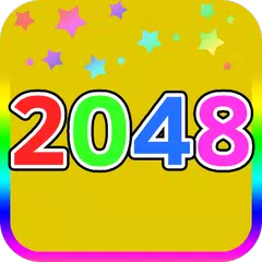 2048 Number Puzzle Game Colors