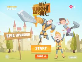 My Knight and Me - Epic Invasion Plakat