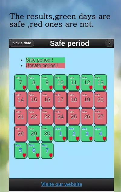 Safe Period Calculator APK for Android Download