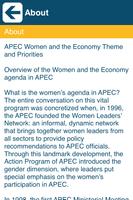 APEC WE 2015 Fora स्क्रीनशॉट 1