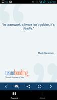 Team Building Quotes تصوير الشاشة 1