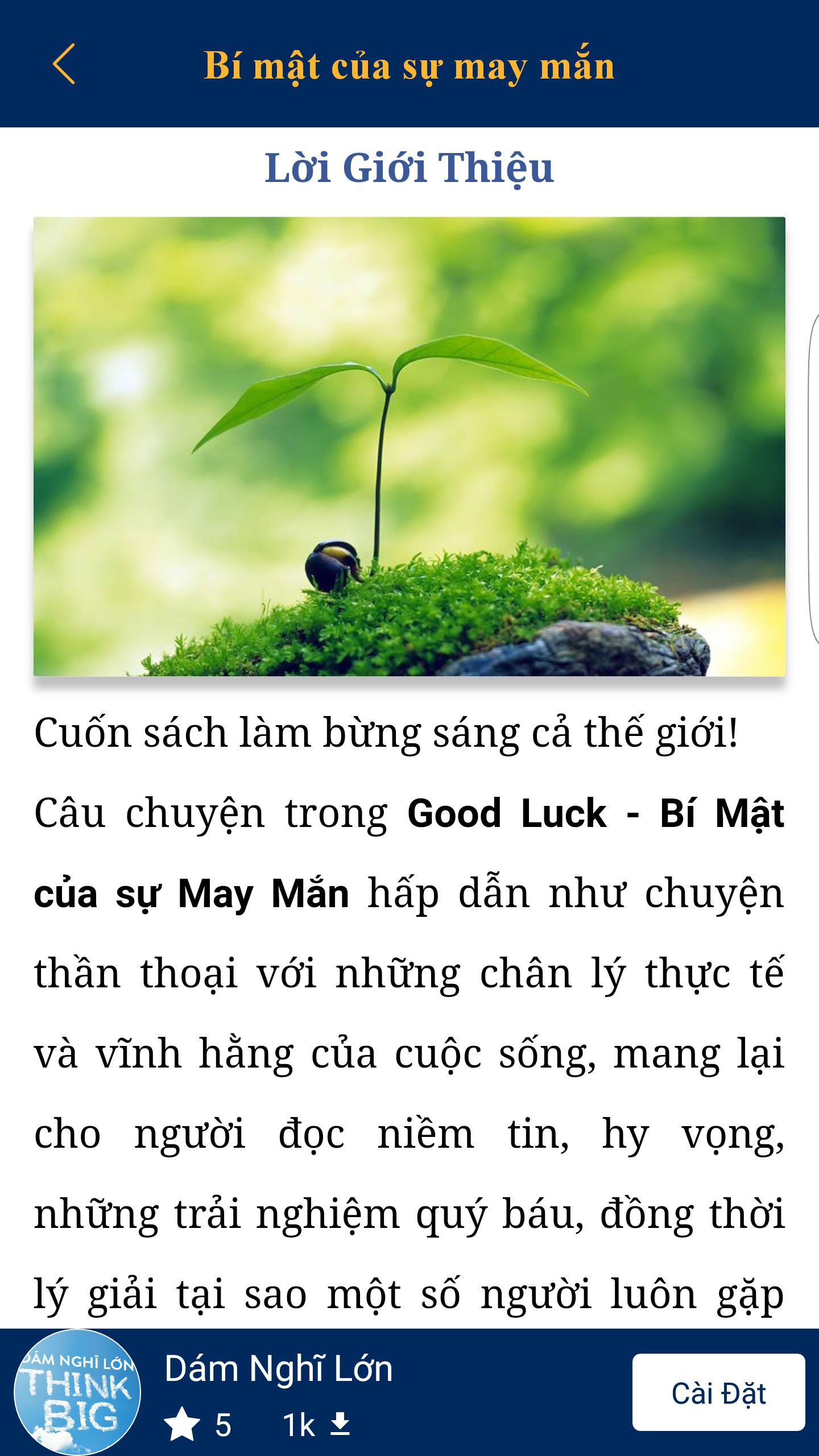 Ebook Bi Mật Của May Mắn Con đường Phia Trước