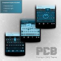 PCB Blue ⁞ CM13 Theme captura de pantalla 1